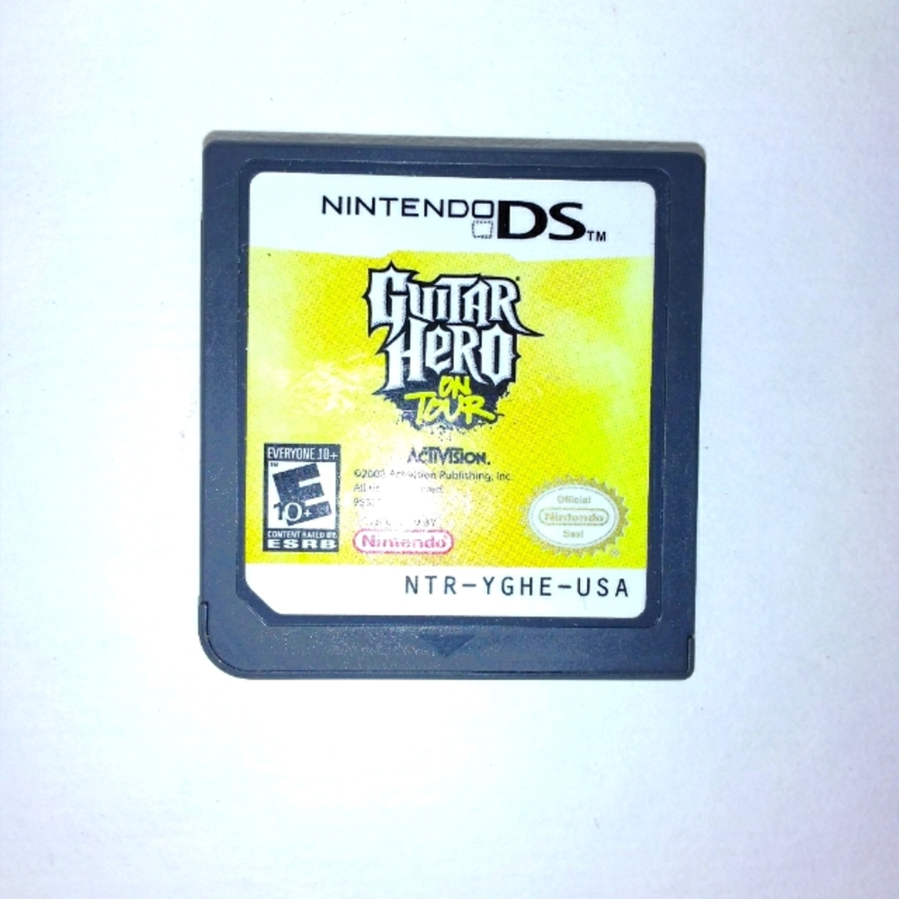 Guitar Hero On Tour Game Cartridge For Nintendo DS